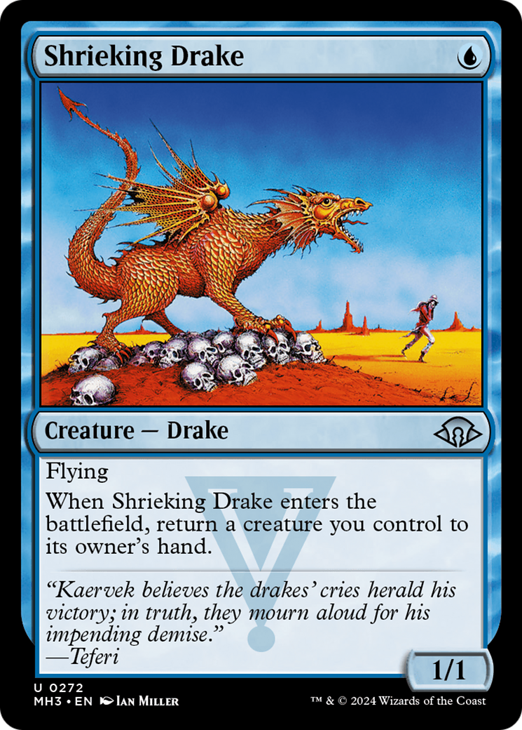 Shrieking Drake [Modern Horizons 3] - The Mythic Store | 24h Order Processing