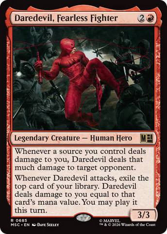 Daredevil, Fearless Fighter [Marvel Super Heroes Commander] - The Mythic Store | 24h Order Processing