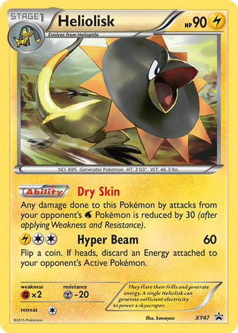 Heliolisk (XY47) [XY: Black Star Promos] - The Mythic Store | 24h Order Processing