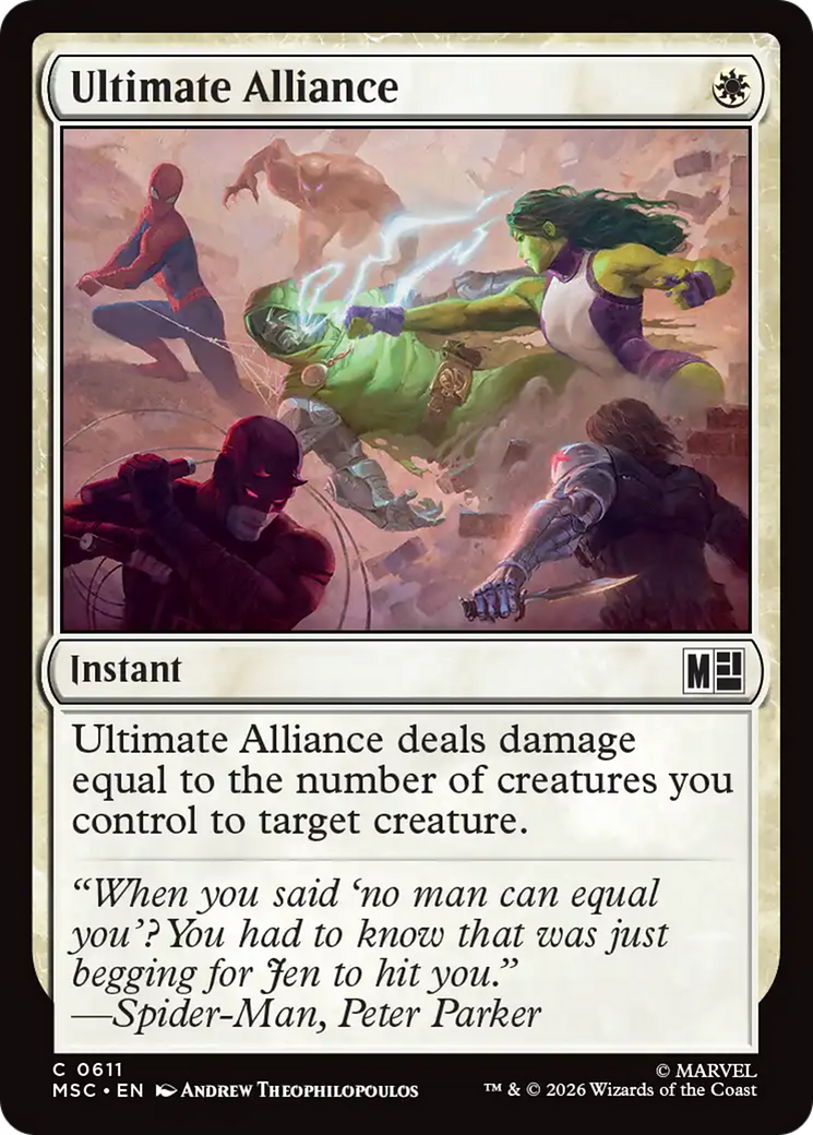Ultimate Alliance [Marvel Super Heroes Commander] - The Mythic Store | 24h Order Processing