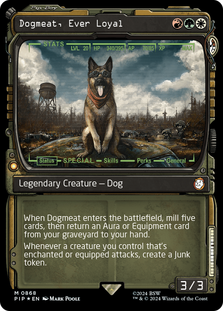 Dogmeat, Ever Loyal (Showcase) (Surge Foil) [Fallout] - The Mythic Store | 24h Order Processing