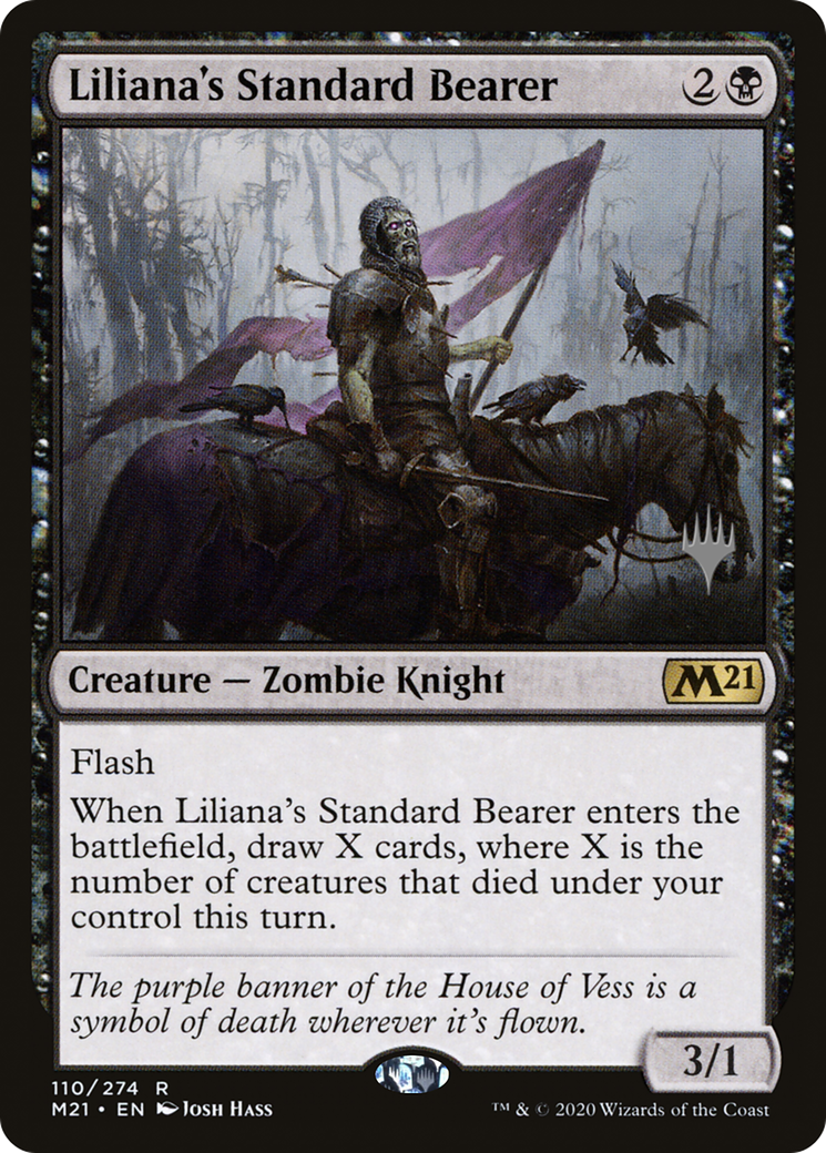 Liliana's Standard Bearer (Promo Pack) [Core Set 2021 Promos] - The Mythic Store | 24h Order Processing