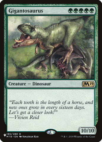 Gigantosaurus [The List] - The Mythic Store | 24h Order Processing