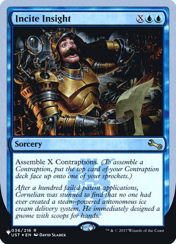 Incite Insight (Unfinity Foil Edition) [The List] - The Mythic Store | 24h Order Processing