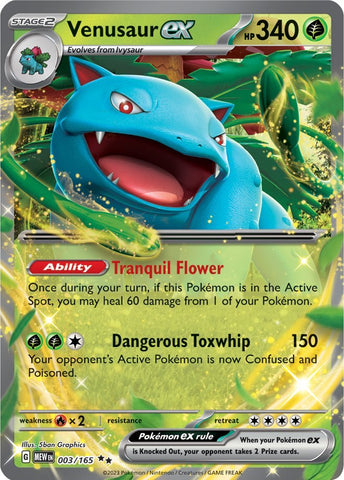 Venusaur ex (003/165) [Scarlet & Violet 151] - The Mythic Store | 24h Order Processing
