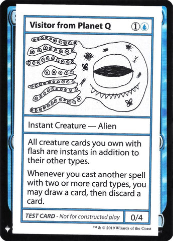 Visitor from Planet Q [Mystery Booster Playtest Cards] - The Mythic Store | 24h Order Processing