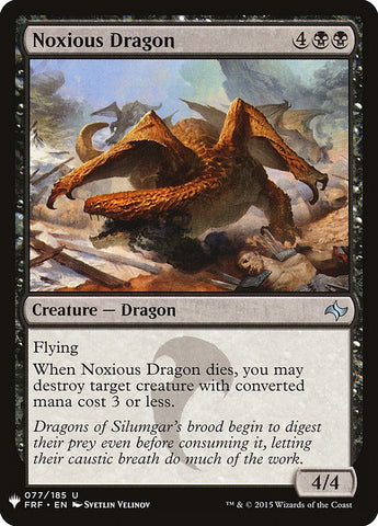 Noxious Dragon [Mystery Booster] - The Mythic Store | 24h Order Processing