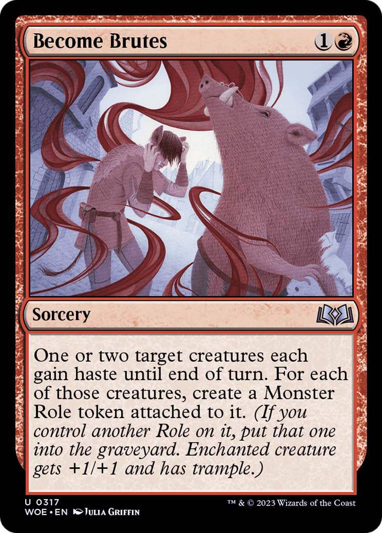 Become Brutes [Wilds of Eldraine] - The Mythic Store | 24h Order Processing