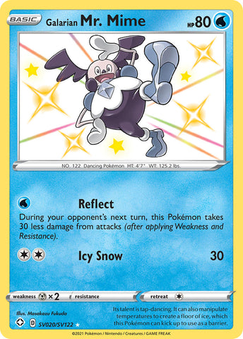 Galarian Mr. Mime (SV020/SV122) [Sword & Shield: Shining Fates] - The Mythic Store | 24h Order Processing