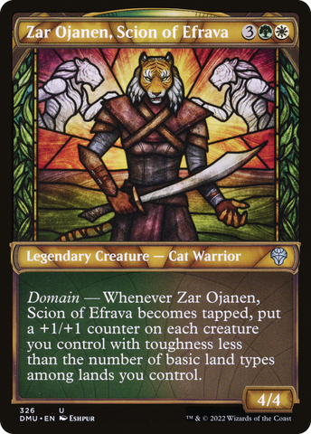 Zar Ojanen, Scion of Efrava (Showcase) [Dominaria United] - The Mythic Store | 24h Order Processing