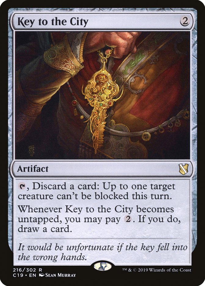 Key to the City [Commander 2019] - The Mythic Store | 24h Order Processing
