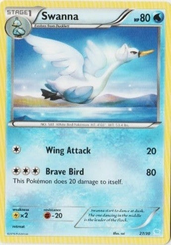 Swanna (27/30) [XY: Trainer Kit 3 - Suicune] - The Mythic Store | 24h Order Processing