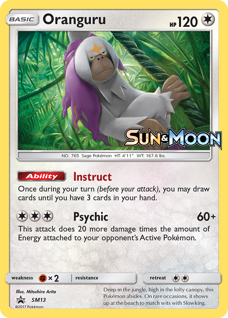 Oranguru (SM13) [Sun & Moon: Black Star Promos] - The Mythic Store | 24h Order Processing