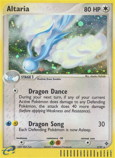 Altaria (2/97) [EX: Dragon] - The Mythic Store | 24h Order Processing