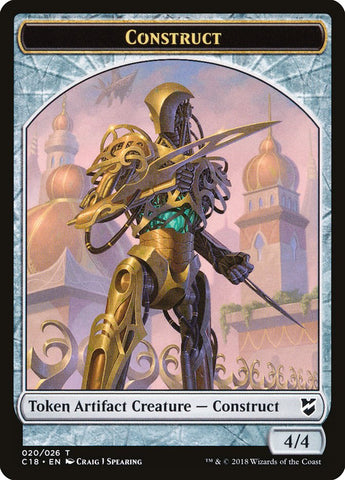 Construct Token (020/026) [Commander 2018 Tokens] - The Mythic Store | 24h Order Processing