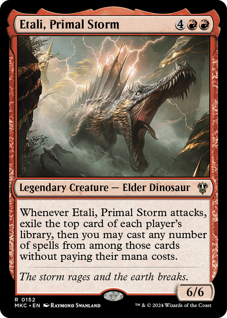 Etali, Primal Storm [Murders at Karlov Manor Commander] - The Mythic Store | 24h Order Processing