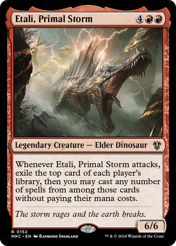 Etali, Primal Storm [Murders at Karlov Manor Commander] - The Mythic Store | 24h Order Processing