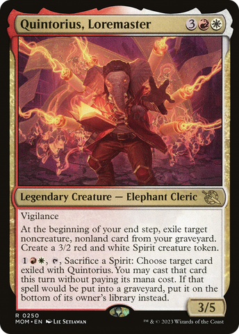 Quintorius, Loremaster [March of the Machine] - The Mythic Store | 24h Order Processing