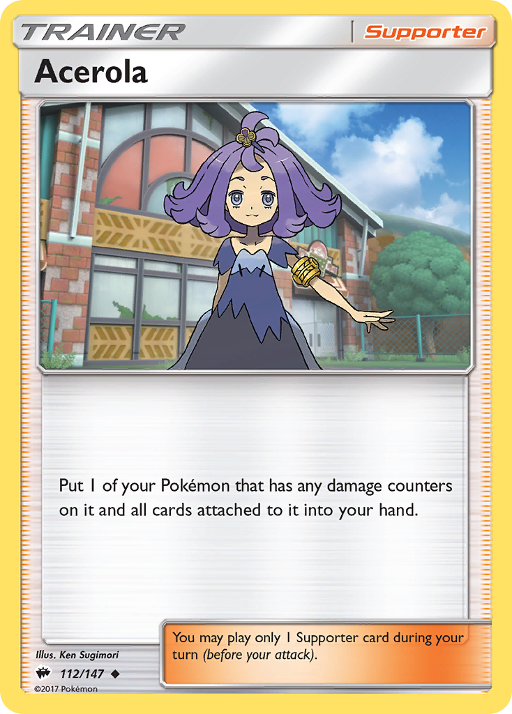 Acerola (112/147) [Sun & Moon: Burning Shadows] - The Mythic Store | 24h Order Processing