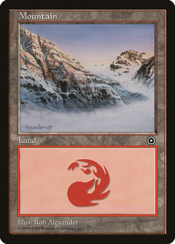 Mountain (Signature on Left / Cave on Left) [Portal Second Age] - The Mythic Store | 24h Order Processing