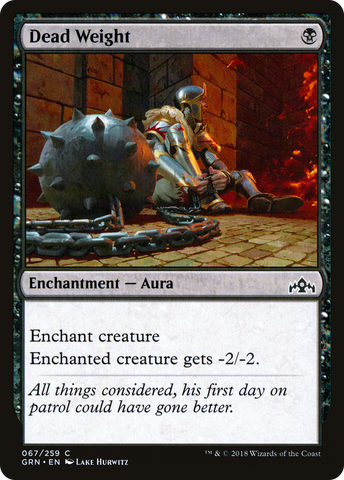 Dead Weight [Guilds of Ravnica] - The Mythic Store | 24h Order Processing