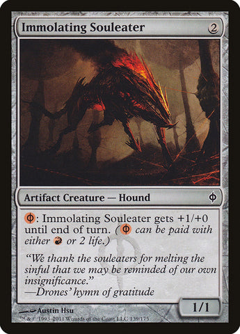 Immolating Souleater [New Phyrexia] - The Mythic Store | 24h Order Processing