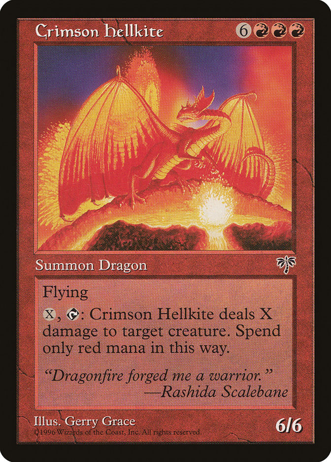 Crimson Hellkite [Mirage] - The Mythic Store | 24h Order Processing
