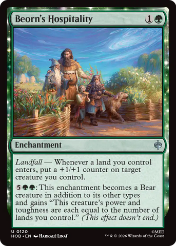 Beorn's Hospitality [The Hobbit] - The Mythic Store | 24h Order Processing