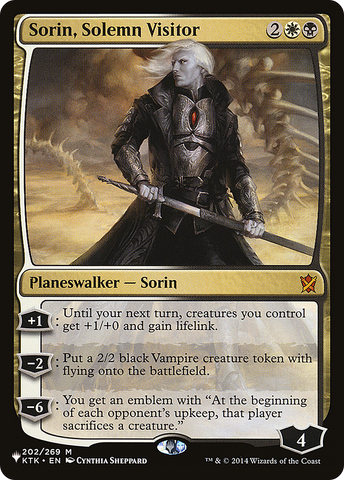 Sorin, Solemn Visitor [The List] - The Mythic Store | 24h Order Processing