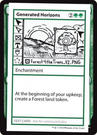 Generated Horizons (2021 Edition) [Mystery Booster Playtest Cards] - The Mythic Store | 24h Order Processing