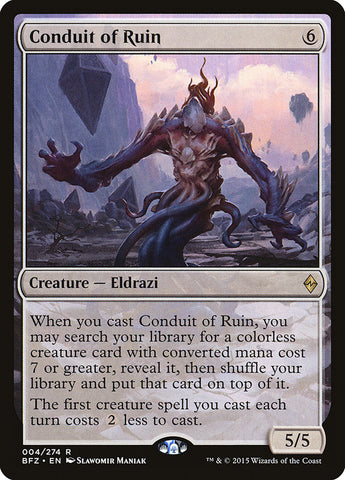 Conduit of Ruin [Battle for Zendikar] - The Mythic Store | 24h Order Processing