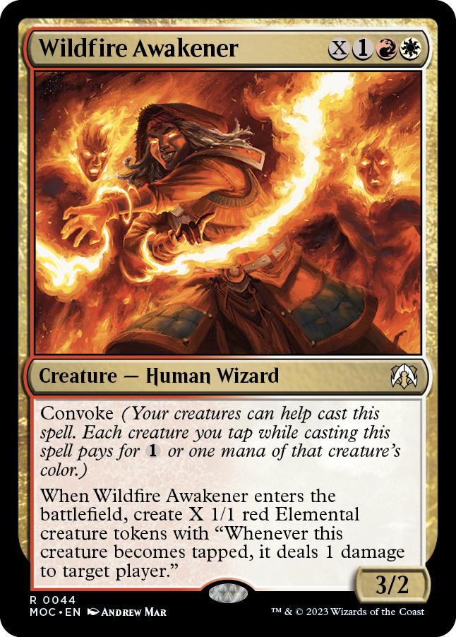 Wildfire Awakener [March of the Machine Commander] - The Mythic Store | 24h Order Processing
