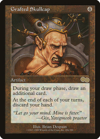Grafted Skullcap [Urza's Saga] - The Mythic Store | 24h Order Processing
