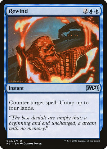 Rewind [Core Set 2021] - The Mythic Store | 24h Order Processing