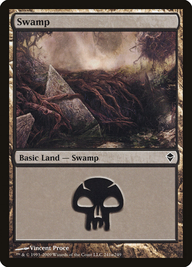 Swamp (241a) [Zendikar] - The Mythic Store | 24h Order Processing