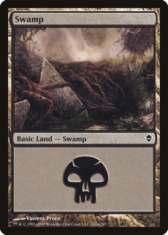 Swamp (241a) [Zendikar] - The Mythic Store | 24h Order Processing