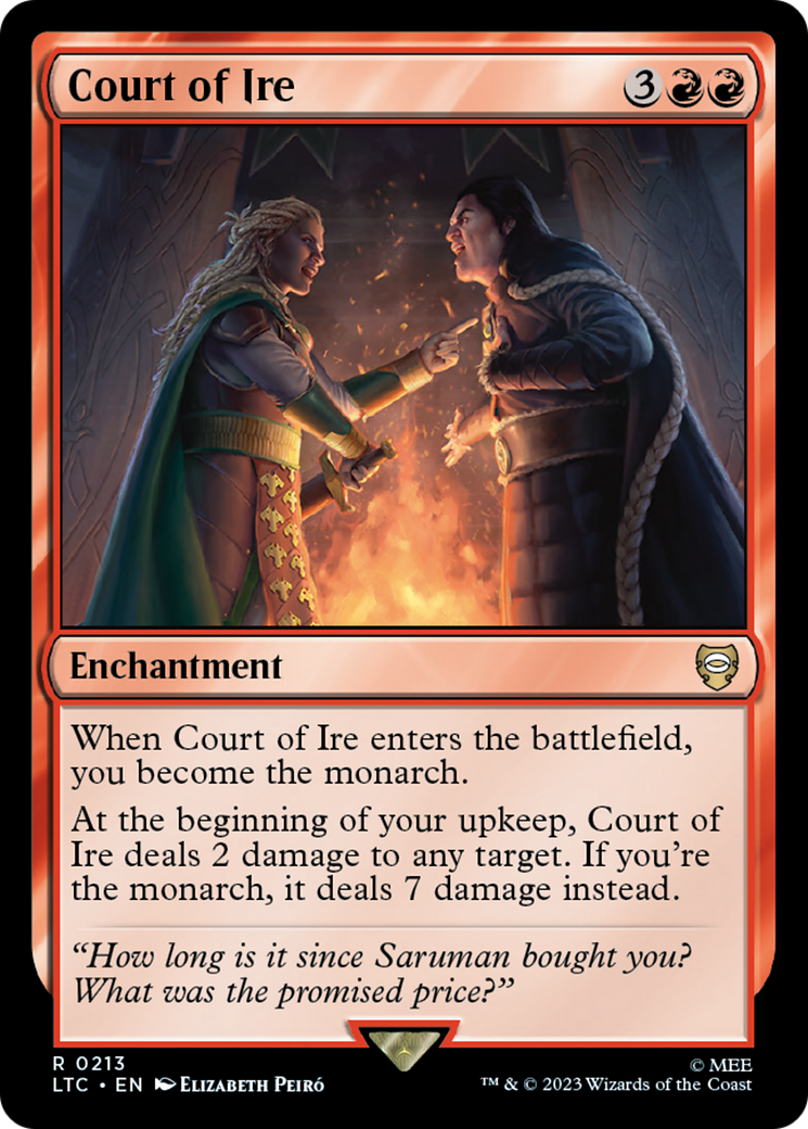 Court of Ire [The Lord of the Rings: Tales of Middle-Earth Commander] - The Mythic Store | 24h Order Processing