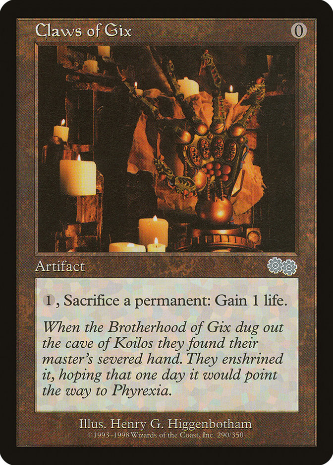 Claws of Gix [Urza's Saga] - The Mythic Store | 24h Order Processing