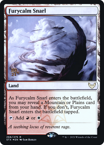 Furycalm Snarl [Strixhaven: School of Mages Prerelease Promos] - The Mythic Store | 24h Order Processing