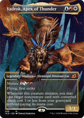 Vadrok, Apex of Thunder (Showcase) [Ikoria: Lair of Behemoths] - The Mythic Store | 24h Order Processing