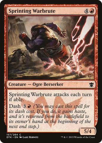 Sprinting Warbrute [Dragons of Tarkir] - The Mythic Store | 24h Order Processing