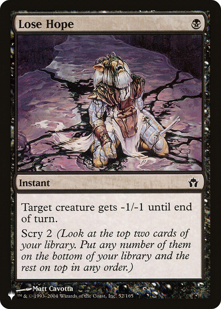 Lose Hope [The List] - The Mythic Store | 24h Order Processing