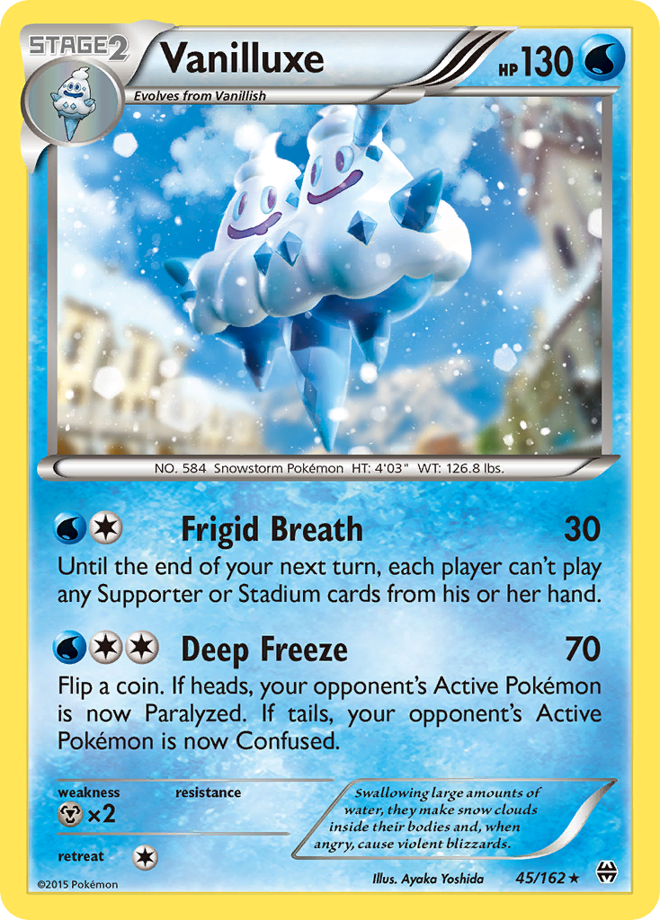 Vanilluxe (45/162) [XY: BREAKthrough] - The Mythic Store | 24h Order Processing