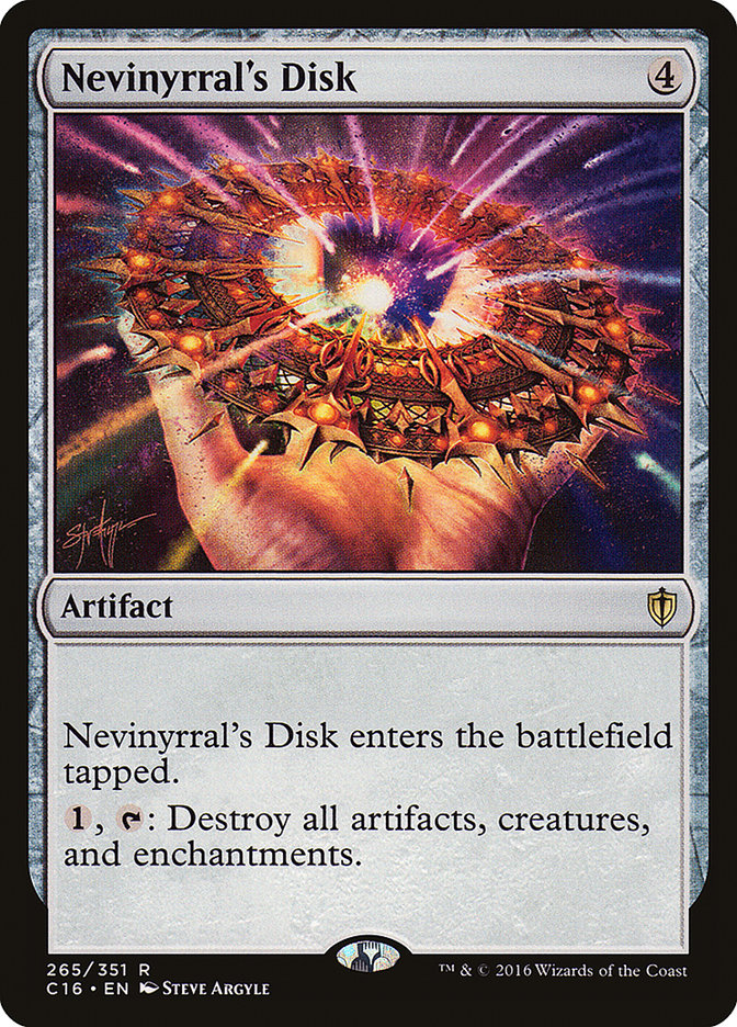 Nevinyrral's Disk [Commander 2016] - The Mythic Store | 24h Order Processing