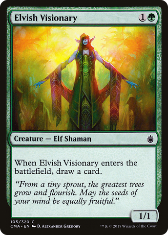 Elvish Visionary [Commander Anthology] - The Mythic Store | 24h Order Processing