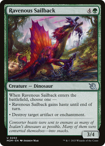 Ravenous Sailback [March of the Machine] - The Mythic Store | 24h Order Processing