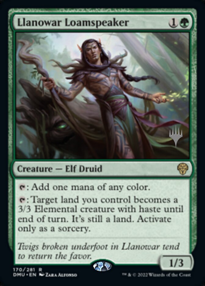 Llanowar Loamspeaker (Promo Pack) [Dominaria United Promos] - The Mythic Store | 24h Order Processing