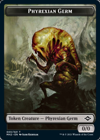 Phyrexian Germ // Squirrel Double-Sided Token [Modern Horizons 2 Tokens] - The Mythic Store | 24h Order Processing