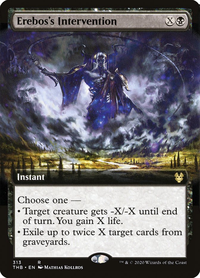 Erebos's Intervention (Extended Art) [Theros Beyond Death] - The Mythic Store | 24h Order Processing