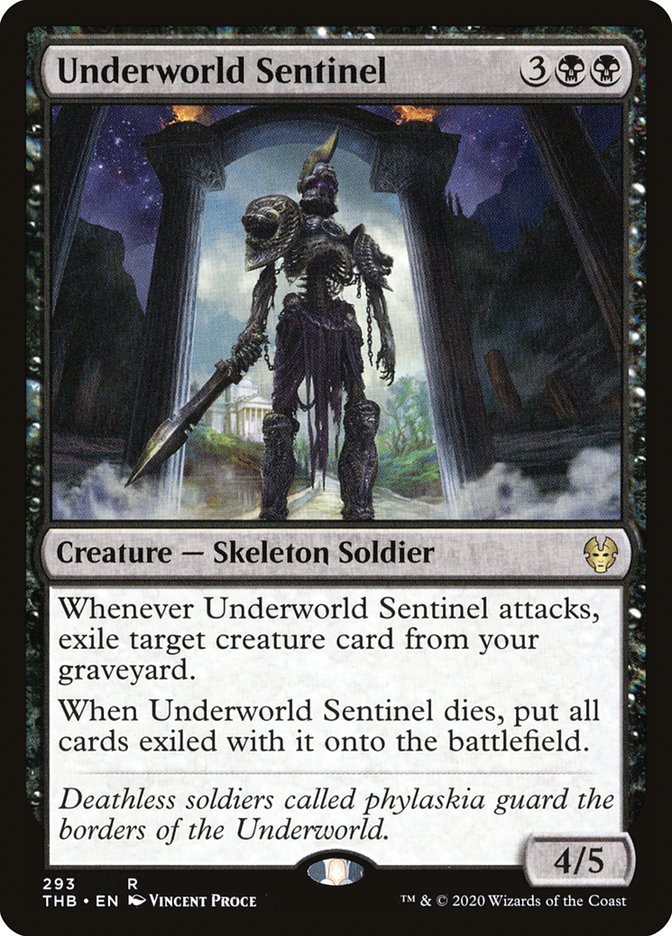 Underworld Sentinel [Theros Beyond Death] - The Mythic Store | 24h Order Processing